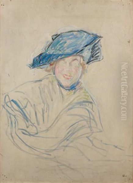 Berthe Leguin, Paris (study) - view 1