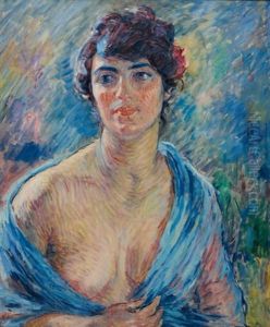 Dark Haired Girl by William Malherbe