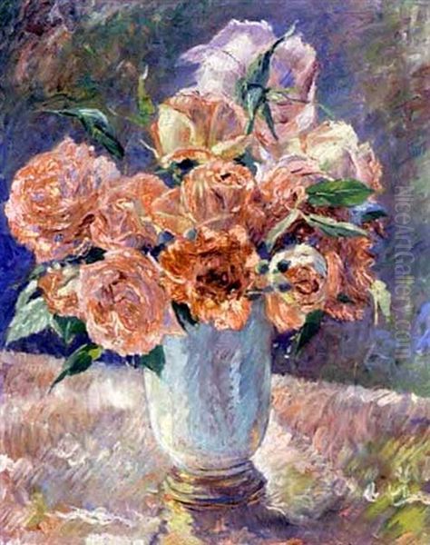 Rosenstraus In Einer Vase - view 1
