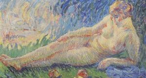 Baigneuse Aux Pommes by William Malherbe