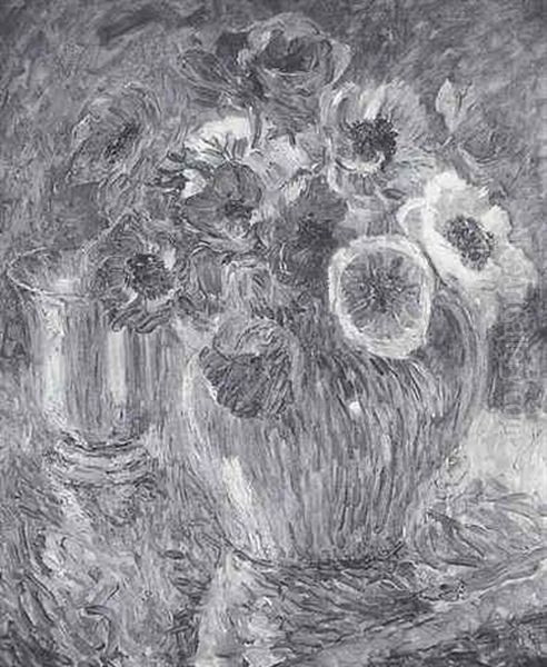 Still Life With A Jug Of Poppies - view 1