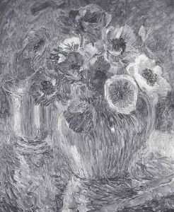 Still Life With A Jug Of Poppies by William Malherbe