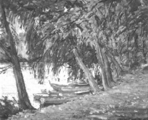 Barques A Poissy Sur Seine - view 1
