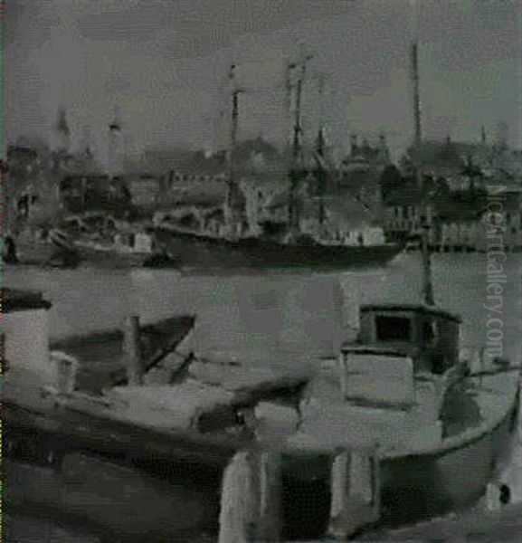 Gloucester Harbor, Massachusetts - view 1
