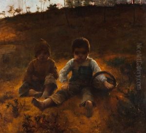 Meninos Da Beira by Jose Vital Branco Malhoa