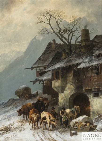 Gebirgsschmiede Im Winter - view 1