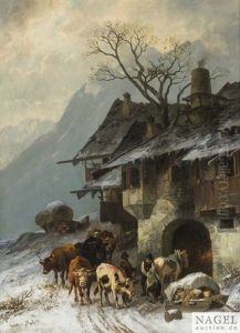 Gebirgsschmiede Im Winter