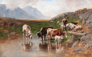 Hirtenszene by Christian Friedrich Mali