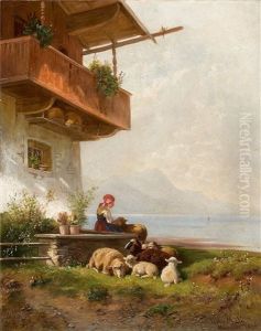 Vor Dem Haus by Christian Friedrich Mali