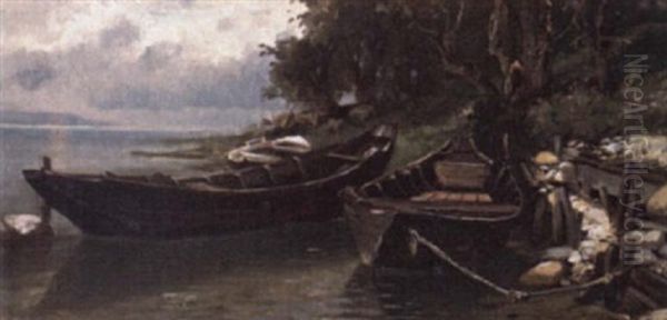 Moored Boats - view 1