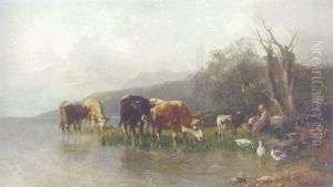Landliche Beschaulichkeit by Christian Friedrich Mali