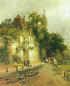 Der Taufgang by Christian Friedrich Mali