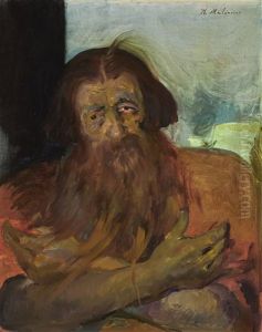 Russian Peasant by Philip Andreevich Maliavin