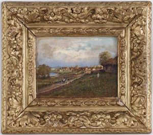 Paysage De Campagne by Viktor Adam Malinovsky