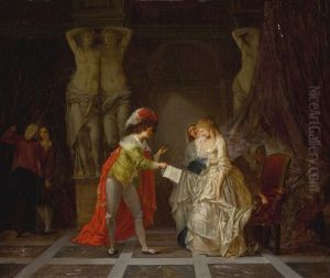 The Letter by Jean-Baptiste Mallet