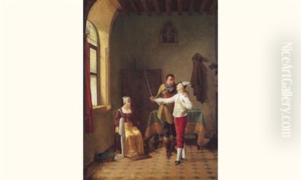 La Lecon D'escrime - view 1