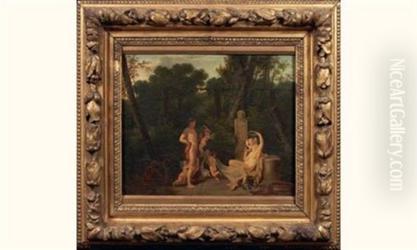 Venus, Adonis Et Les Amours - view 1