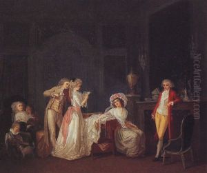 Interior Scene With A Musical Party