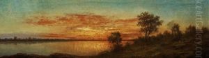 Sunset by August Malmstroem