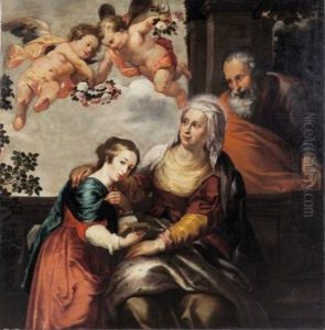 Educazione Della Vergine by Vincent Malo the Elder