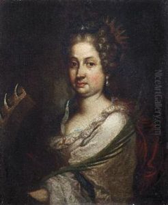 Ritratto Di Donna Come Santa Caterina