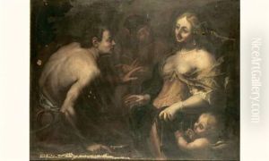 Mercure Presentant Paris A Venus Et Cupidon