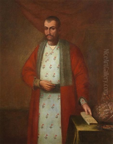 Portrait Of An Ottoman Dignitary, Three-quarter-length, In Turkish Costume - view 1