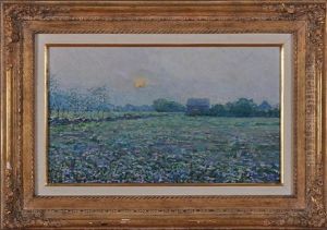 Blue Flower Meadow by Blondelle Malone