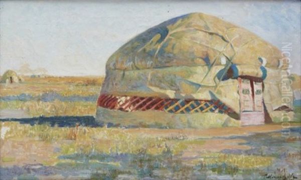 Nomadic Tents In A Landscape - view 1