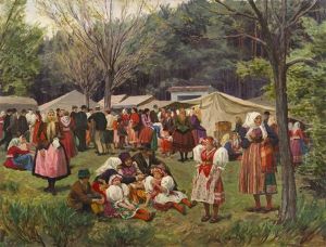 Village Celebration Near Plzen