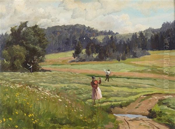 Haymaking - view 1