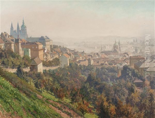 View Of Prague From Strahov - view 1