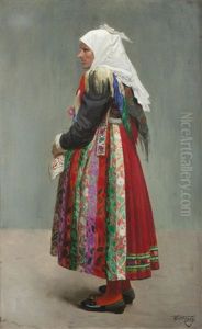 Frau Aus Dem Chodenland by Vaclav Maly
