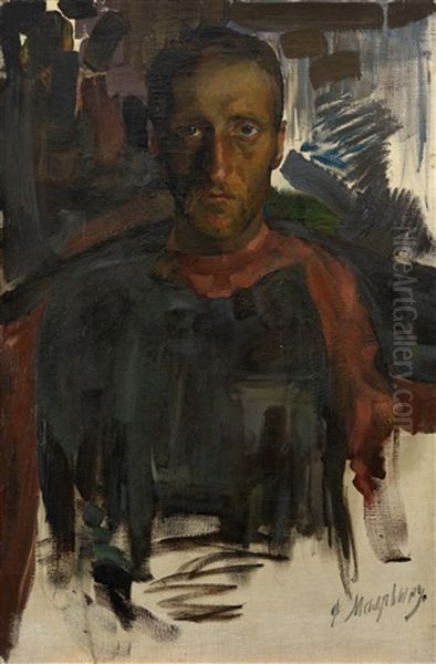 Portrait Of A Man, Possibly The Poet Nikolai Gumilev - view 1