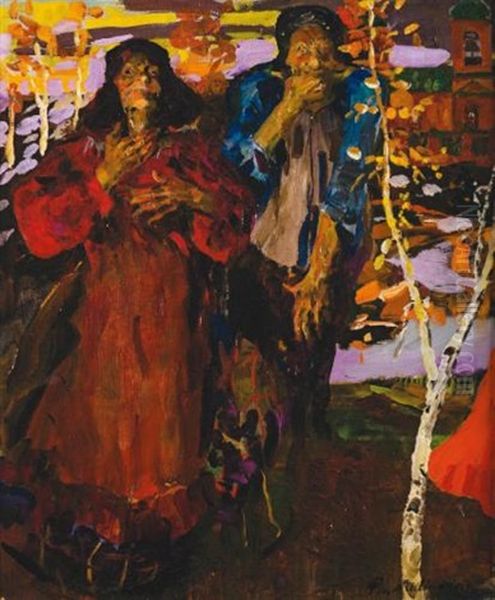 Two Peasant Women - view 1