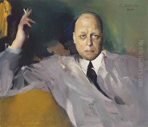 Portrait Of Folke Sederholm (1891-1956)