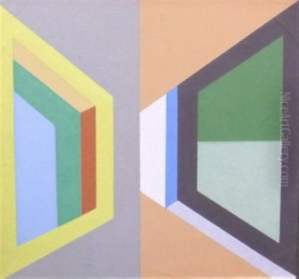 Untitled (geometric Abstract Composition) - view 1
