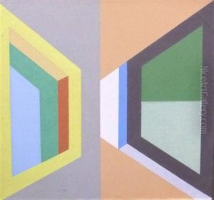 Untitled (geometric Abstract Composition) by Filip Malyavin