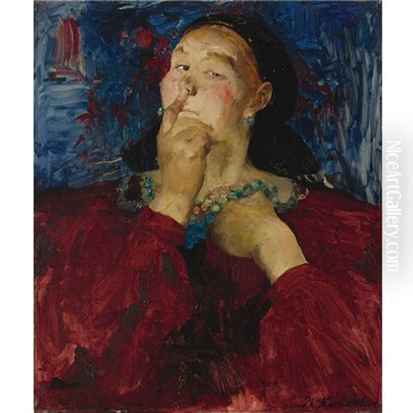 Portrait Of A Peasant Woman - view 1