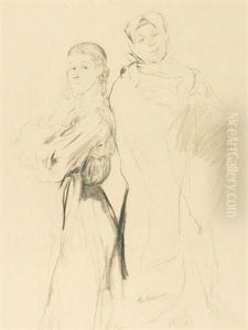 Deux Femmes by Filip Malyavin