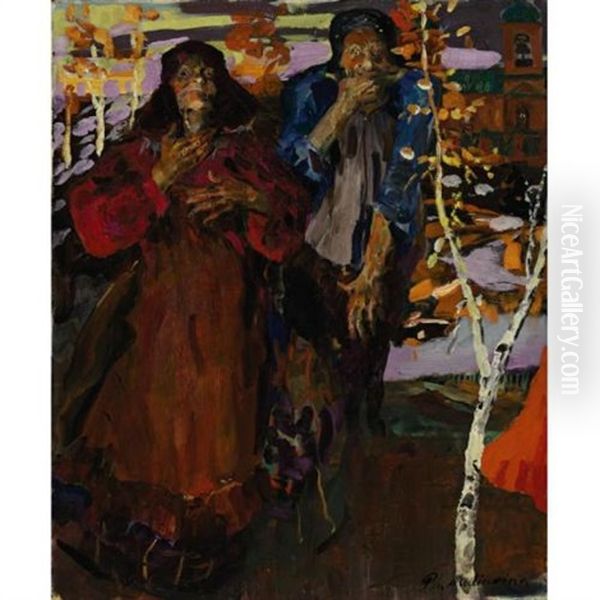 Two Peasant Women - view 1