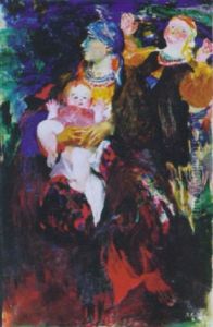 Grandmother With Daughter And Baby