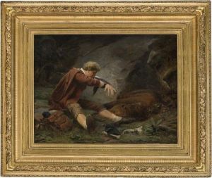 Wounded Bear Hunter