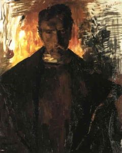 Self Portrait (pre-1914) by Filip Malyavin
