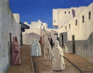 Rue D'essaouira, Mogador by Azouaoui Mammeri