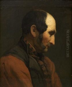 Maleportrait by Knud Bergslien