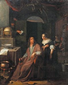 La Consultation Medicale by Cornelis De Man