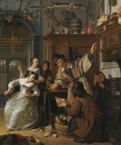 The Curiosity Seller by Cornelis De Man