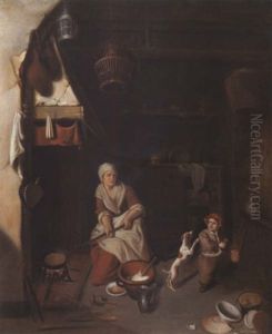 Die Pfannkuchenbackerin