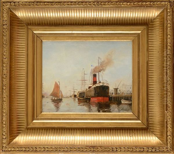 Bateaux A Quai - view 1